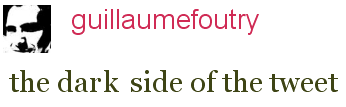 Guillaumefoutry tweeshirt