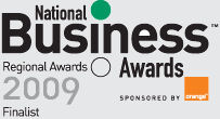 National Business Awards 2009 Regional Finalist