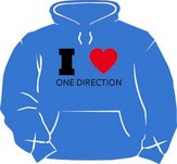 I Love One Direction (Print Logo) (Pre-Designed)