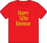 50th Birthday (Print Text) (Pre-Designed)