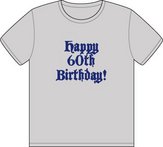 60th Birthday (Print Text) (Pre-Designed)