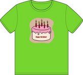 Happy Birthday Cake (Print Logo) (Pre-Designed)