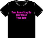 Your Stag Do Custom (Print Text) (Pre-Designed)