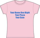 Your Hen Night Custom (Print Text) (Pre-Designed)