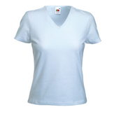 Fruit of the Loom Lady Fit V-Neck T-Shirt