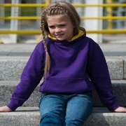 AWDis Kids Varsity Hoodie