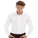 B&C London Long Sleeve Stretch Poplin Shirt