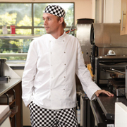 Dennys Long Sleeve Chefs Jacket