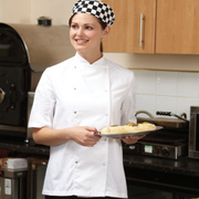 Dennys Short Sleeve Chefs Jacket