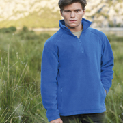 Fruit Of The Loom Half Zip Outdoor Fleece