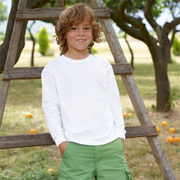 Fruit of the Loom Childrens Long Sleeve Valueweight T