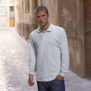 Fruit of the Loom Long Sleeve Polo Shirt