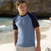 Fruit of the Loom Short Sleeve Baseball T-shirt