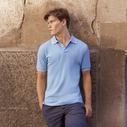 Fruit of the Loom Tipped Pique Polo Shirt