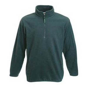 Fruit of the Loom Zipped Neck Micro Fleece