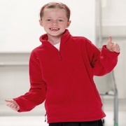 Jerzees Kids Zip Neck Outdoor Fleece