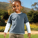 Mantis Boys Long Sleeve Layered T-Shirt
