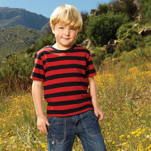 Mantis Children's Striped T-Shirt