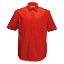 Fruit of the Loom short sleeve poplin shirt