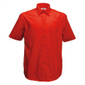 Fruit of the Loom short sleeve poplin shirt