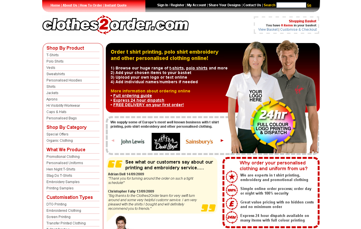 c2o new | Clothes2order Custom Branded Uniforms & Workwear Blog