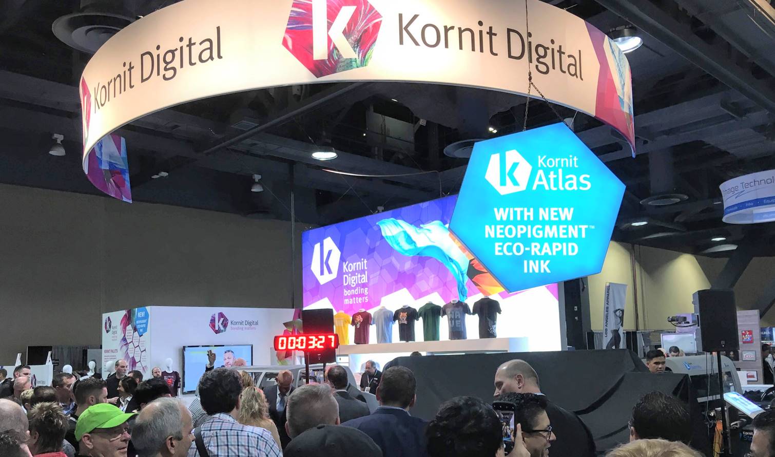 The Kornit Atlas reveal at ISS 2019