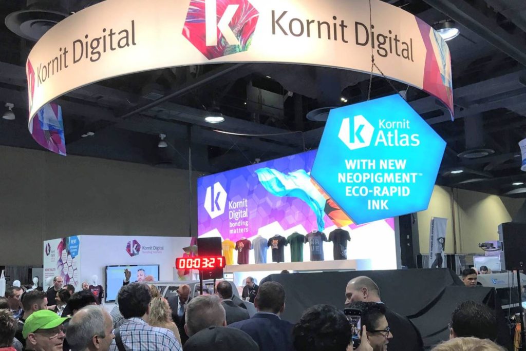 The lauch of the Atlas printer at ISS 2019