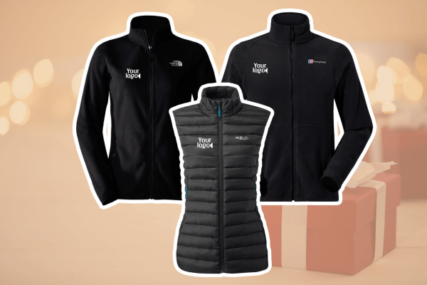 A trio of premium branded outerwear products