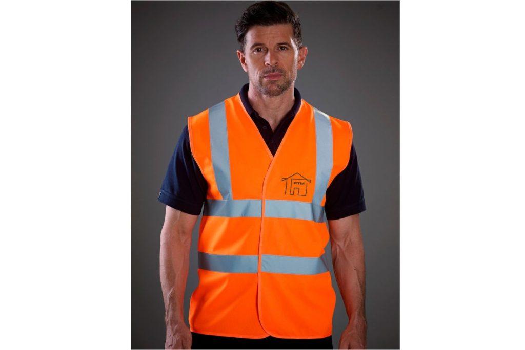 Hi-Vis jacket, bright orange