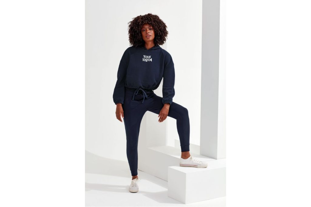 TriDri Women's Recycled Drawstring Full-Zip Hoodie