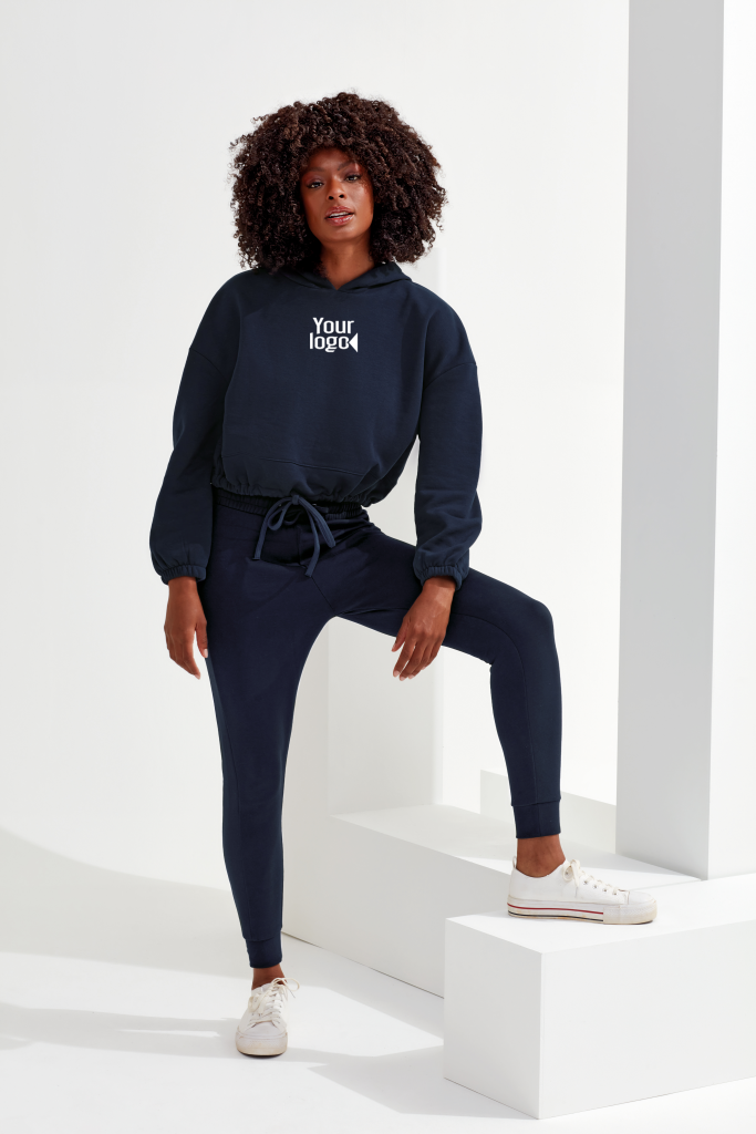 TriDri Women's Recycled Drawstring Full-Zip Hoodie