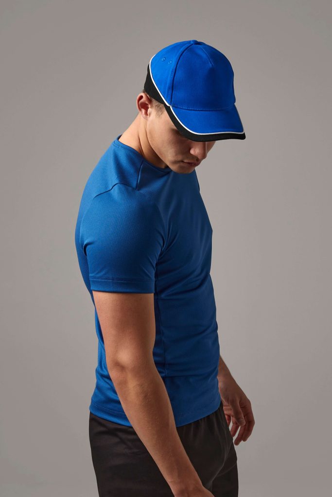 Beechfield Teamwear Competition Cap (Bright Royal / Black)