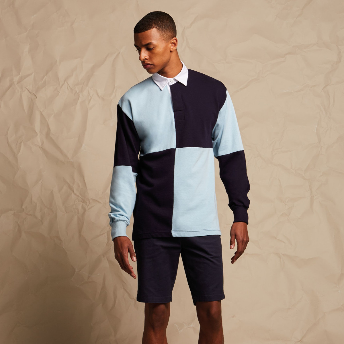 Front Row Quartered Rugby Shirt