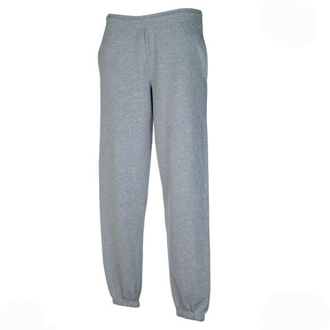 tracksuit pants with elasticated bottoms