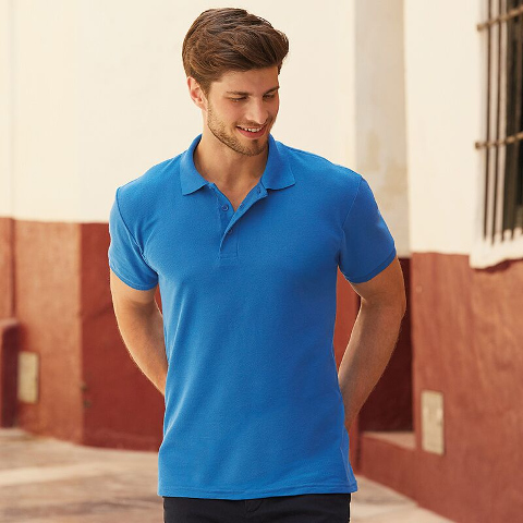 heavy cotton polo shirts