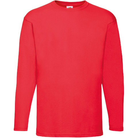 long sleeve red tshirt