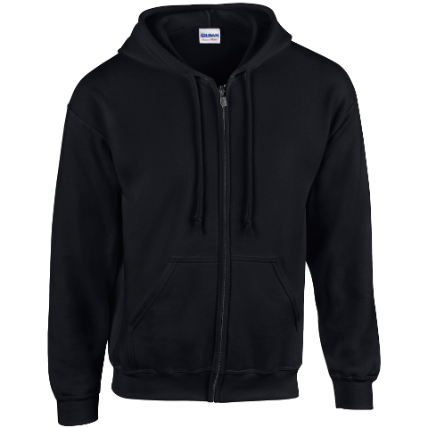 Gildan Adult Full Zip Hooded Sweatshirt