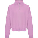 AWDIs Women's Cropped 1/4-Zip Sweatshirt