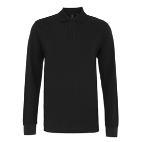 Asquith & Fox Men's Classic Fit Long Sleeved Polo