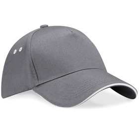 Beechfield Ultimate Cotton Cap with Sandwich Peak