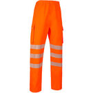 Beeswift Hi-Vis Deltic Ripstop Breathable and Waterproof Rail Overtrouser