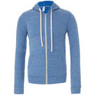 Bella+Canvas Unisex Triblend Full Zip Hoodie