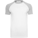 Build Your Brand Raglan Contrast Tee