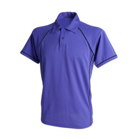 Finden & Hales Performance Piped Polo Shirt