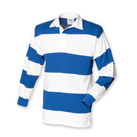 Front Row Sewn Stripe Rugby Shirt