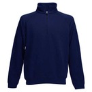 Fruit Of The Loom Premium Zip Neck Sweatshirt