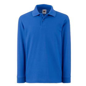 Fruit of the Loom Children's Long Sleeve Polo