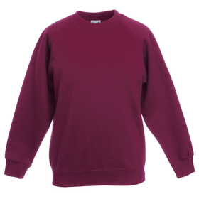 Fruit of the Loom Kids Classic Raglan Sweatshirt