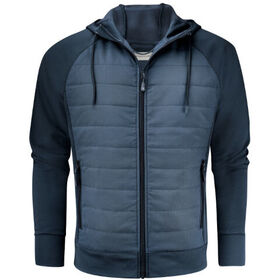 James Harvest Keyport Full Zip Hooded Hybrid Jacket