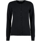 Kustom Kit Women's Arundel Crew Neck Cardigan Long Sleeve